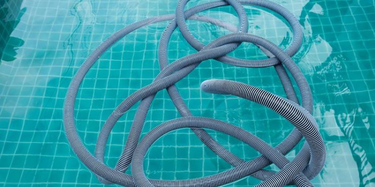 Pool leerpumpen