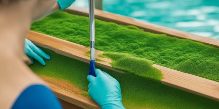 algen im pool entfernen hausmittel