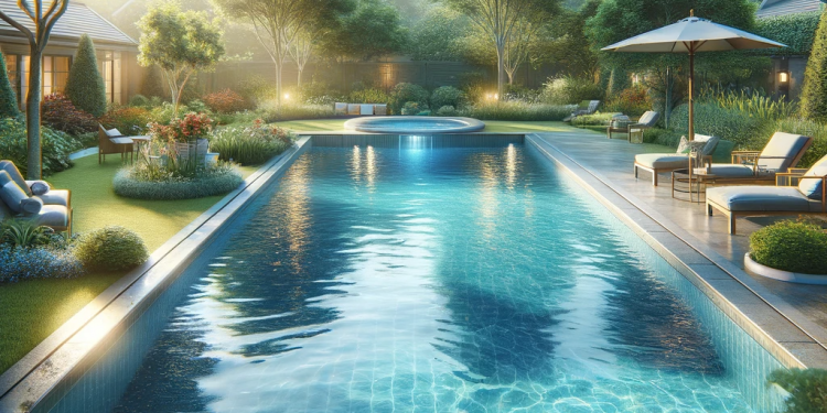 Brunnenwasser für Pool