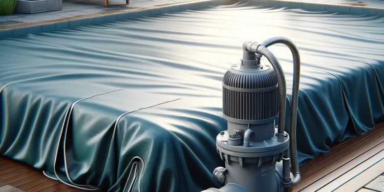 Pumpe laufen lassen mit Abdeckung