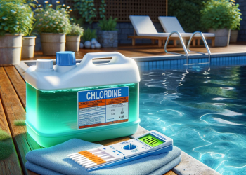 Zu viel Chlor im Pool