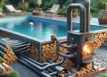 Poolheizung Holz