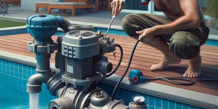 Poolpumpe entlüften