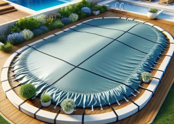 Sicherheitsabdeckung für den Pool
