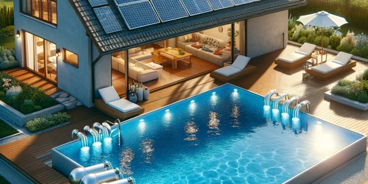 Solarthermie im Pool