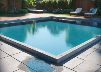 Pool verliert Wasser