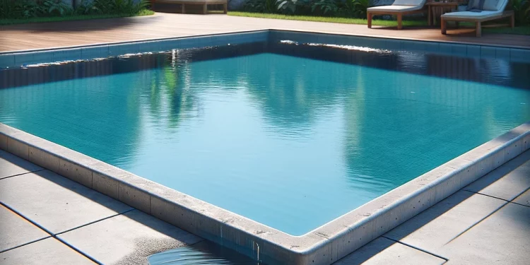 Pool verliert Wasser